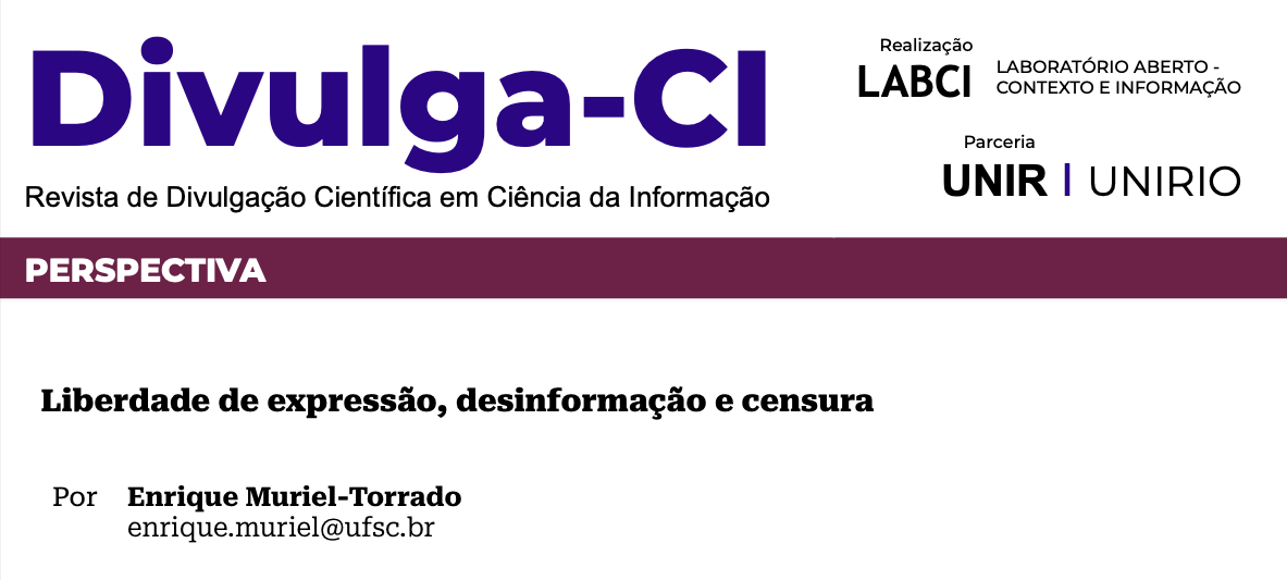 Liberdade de informação não é liberdade de desinformação